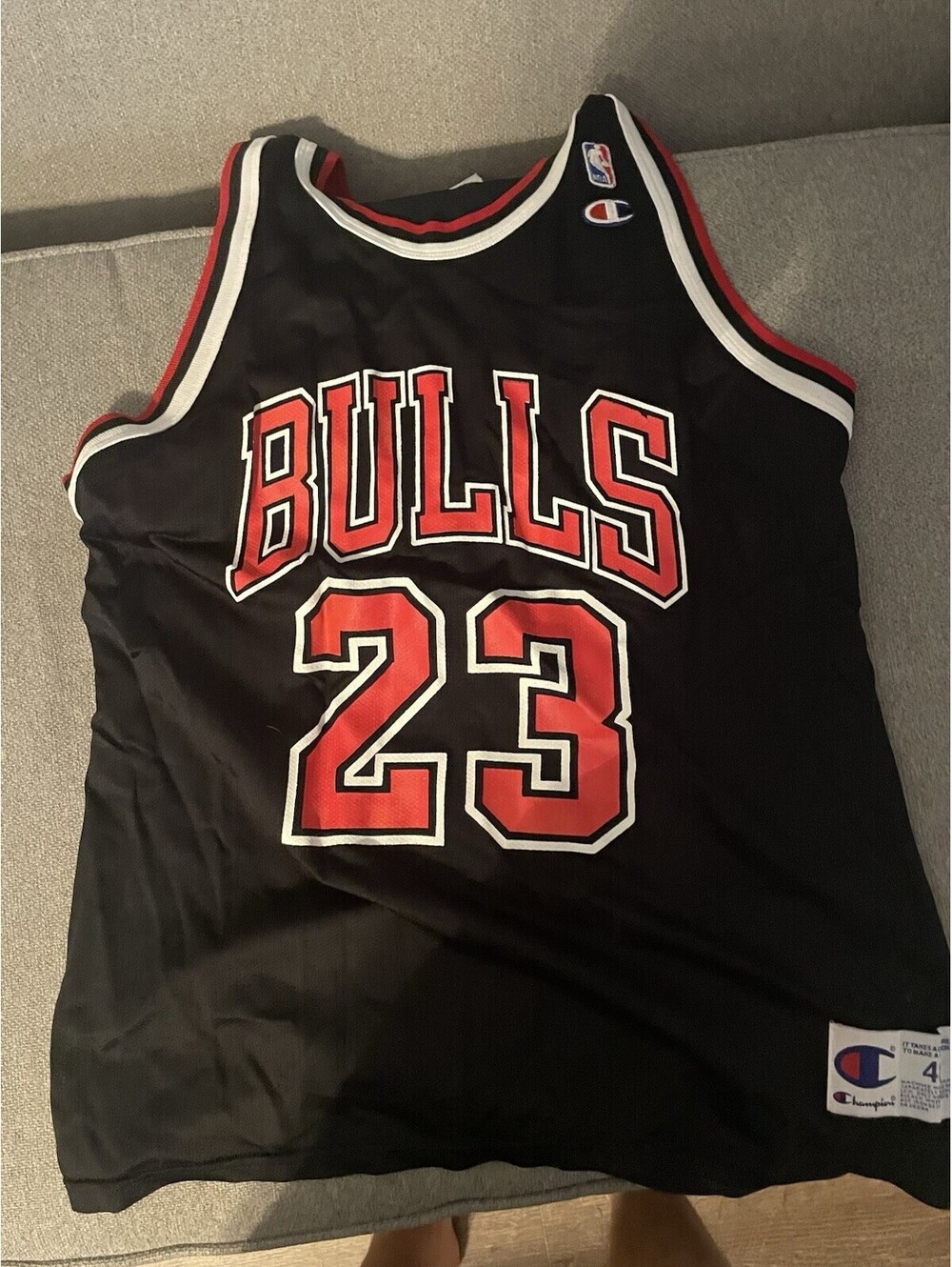Michael Jordan Size 48 Chicago Bulls Jersey Authentic